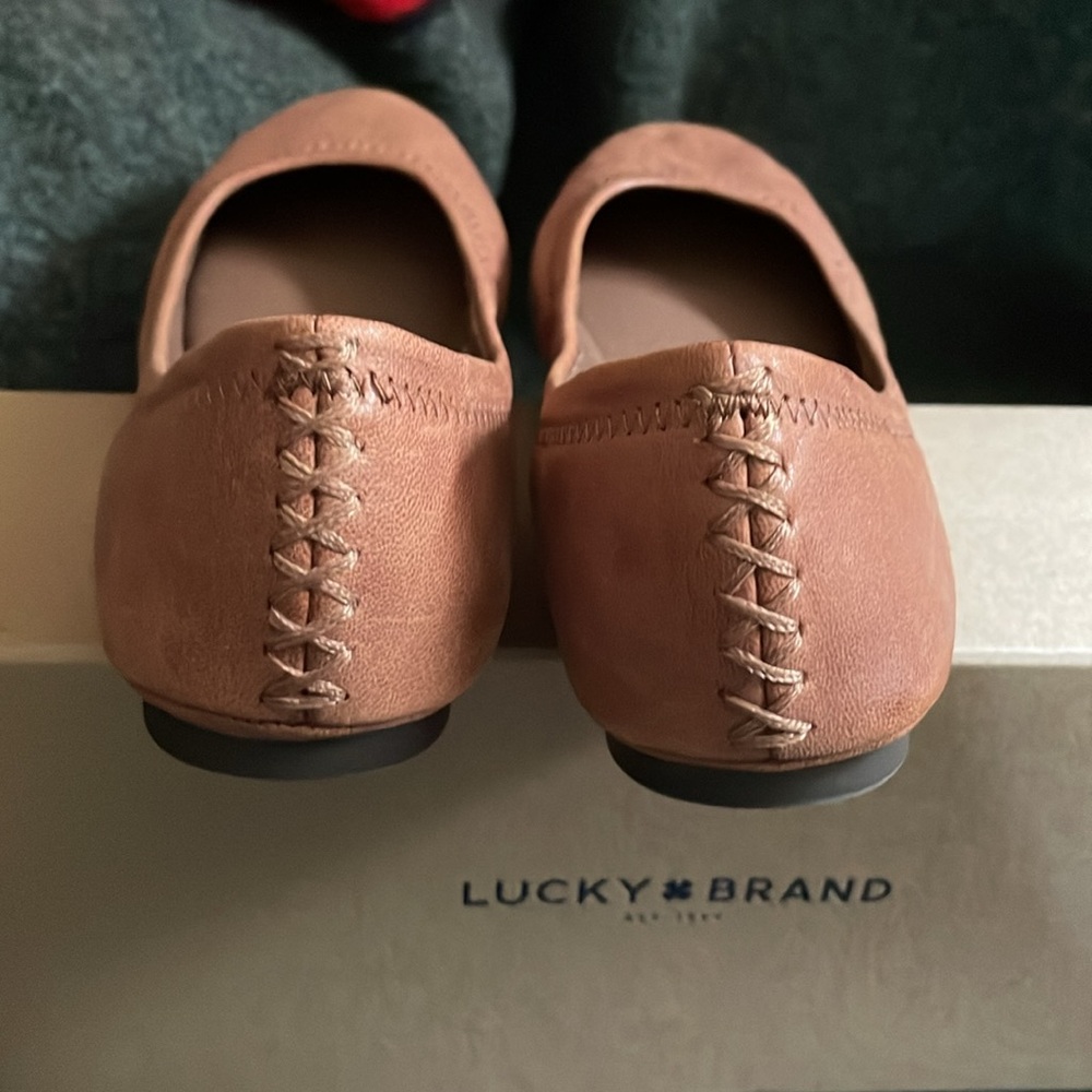 Lucky Brand Leather Flats 5.5 - Picture 7 of 7